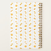 Carnet Pasta Stripe Personalized Recipe (Verso)