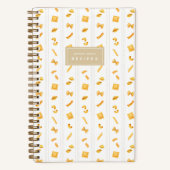Carnet Pasta Stripe Personalized Recipe (Recto)