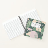 Carnet Pastel abstrait géométrique (Intérieur)