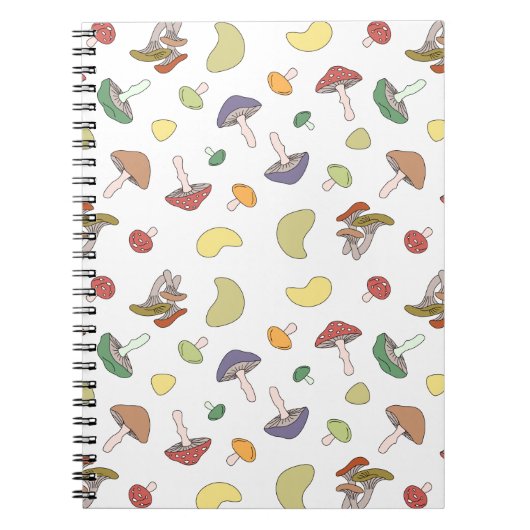 Carnet Pastel aux champignons (Devant)