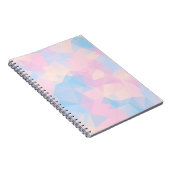 Carnet Pastel Colors Low Poly (Côté Droit)