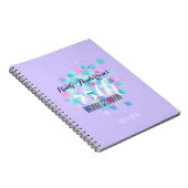 Carnet Pastel Colors V 75th Birthday Party Guest Book (Côté Droit)