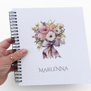 Carnet Pastel Daisy Floral Bridesmaid Proposition