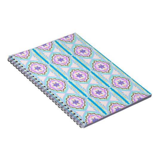 Carnet Pastel Dream Boho Geometric Kaleidoscope (Côté Droit)