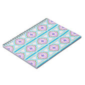 Carnet Pastel Dream Boho Geometric Kaleidoscope (Côté gauche)