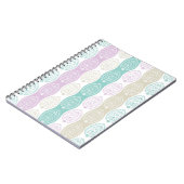 Carnet Pastel Easter Egg Motif - Printemps Conception de  (Côté gauche)