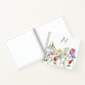 Carnet Pastel Fleurs sauvages Meadow Trendy Croquis perso (Intérieur)