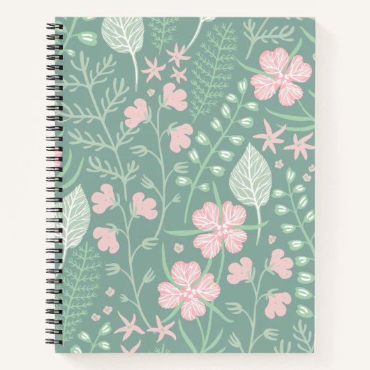 Carnet Pastel Floral (Devant)