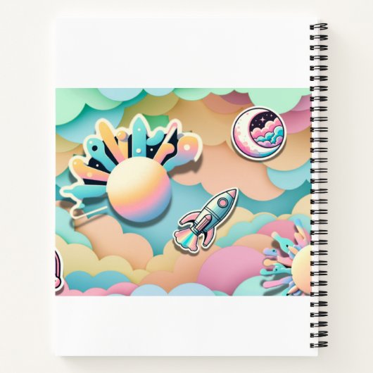 Carnet Pastel Galaxy (Dos)