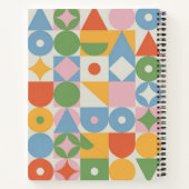 Carnet Pastel Geometric Shapes Personalized Notebook (Dos)