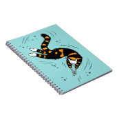 Carnet Pastel Goth Chat Skeleton (Côté Droit)