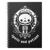 Carnet Pastel Goth Spells et Potions Witch's (Devant)