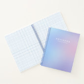 Carnet Pastel Gradient (Intérieur)
