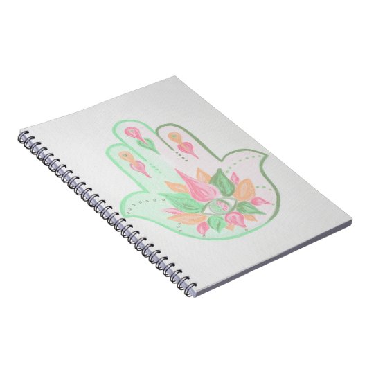 Carnet Pastel Hamsa (Côté Droit)