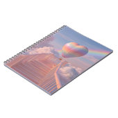 Carnet Pastel Heart Balloon Stairway (Côté gauche)