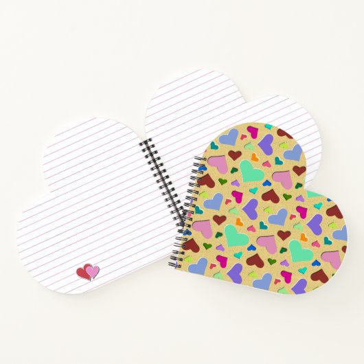 Carnet Pastel Hearts (Intérieur)