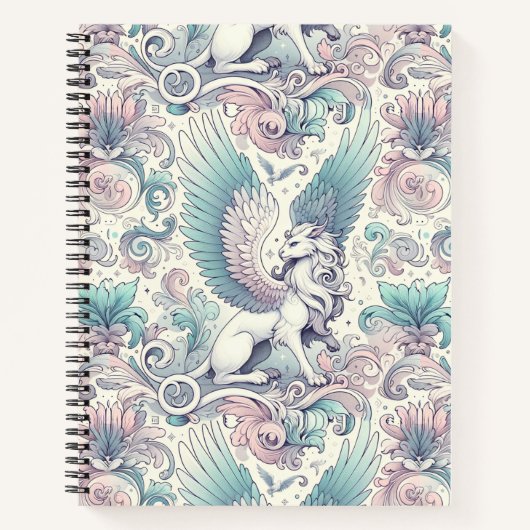 Carnet Pastel Imaginaire Griffin (Devant)