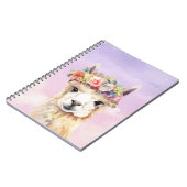 Carnet Pastel Llama (Côté gauche)