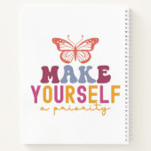 Carnet Pastel "Make Yourself a Priority" Self Care (Dos)