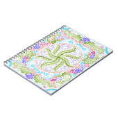 Carnet Pastel Nature Mandala Art (Côté gauche)