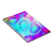 Carnet Pastel Neon Rainbow Gradient Art (Côté Droit)