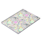 Carnet Pastel paisley (Côté gauche)