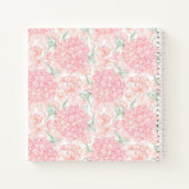 Carnet Pastel peach rose (Dos)