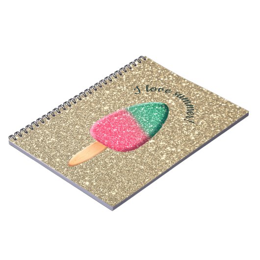 Carnet pastel pétillant - (Côté gauche)