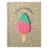 Carnet pastel pétillant - (Devant)