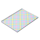 Carnet Pastel plaid (Côté gauche)