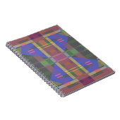 Carnet Pastel rainbow Colorful Geometric (Côté Droit)