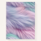 Carnet Pastel Rainbow Fur (Devant)