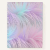 Carnet Pastel Rainbow Fur (Devant)