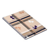 Carnet Pastel Spring Branch : À damiers Vintage Grid (Côté Droit)