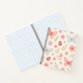 Carnet Pastel Spring Garden Motif - Papillons, Ladybu (Intérieur)