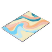 Carnet Pastel Swirls (Côté gauche)