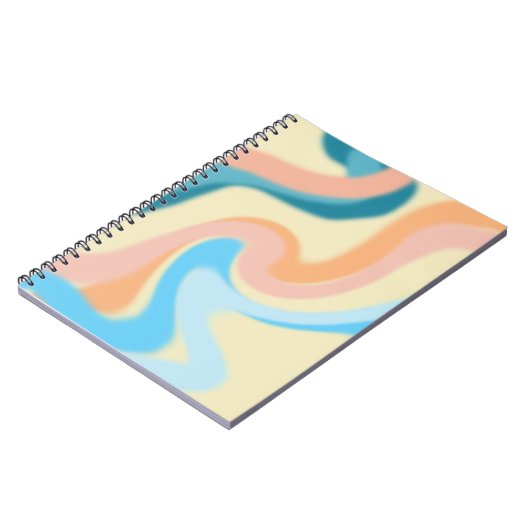 Carnet Pastel Swirls (Côté gauche)