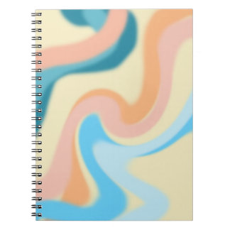 Carnet Pastel Swirls