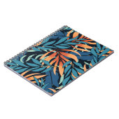 Carnet Pastel Tropical Botanical Abstrait (Côté gauche)