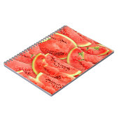 Carnet pastèque (Côté gauche)