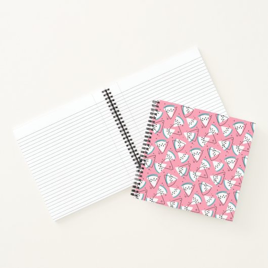 Carnet Pastèque colorée (Intérieur)