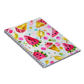 Carnet pastèque de crème glacée Whimsical (Côté Droit)
