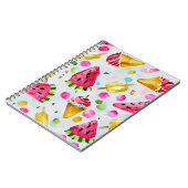 Carnet pastèque de crème glacée Whimsical (Côté gauche)