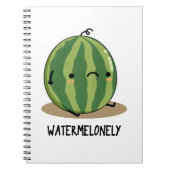 Carnet Pastèque drôle de pastèque fruit jeu de mots (Devant)