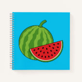 Carnet Pastèque et tranche (Devant)