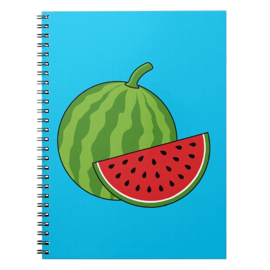 Carnet Pastèque et tranche (Devant)
