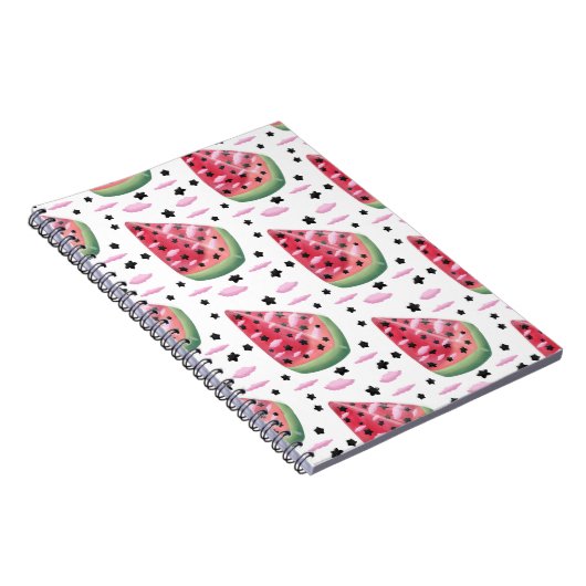 Carnet Pastèque étoile  (Côté Droit)