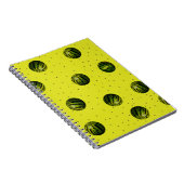 Carnet pastèque jaune avec graines (Côté Droit)