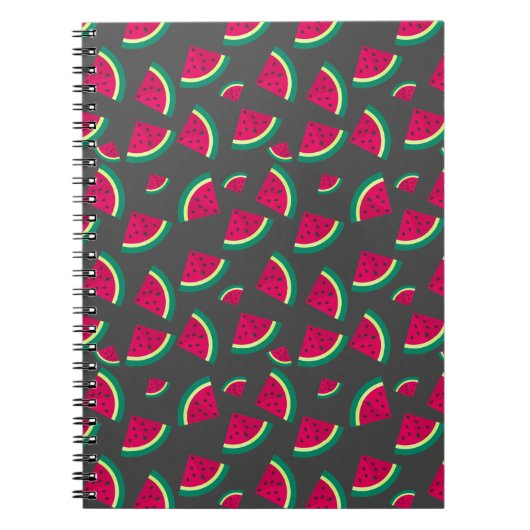 Carnet Pastèque noire (Devant)