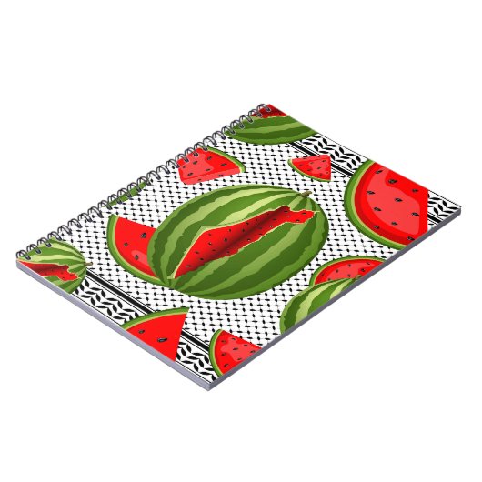 Carnet Pastèque Palestine - Slice (Côté gauche)